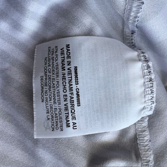 Nike Sleeveless Golf Polo Shirt Black and White Stripes Size S - Picture 4 of 5